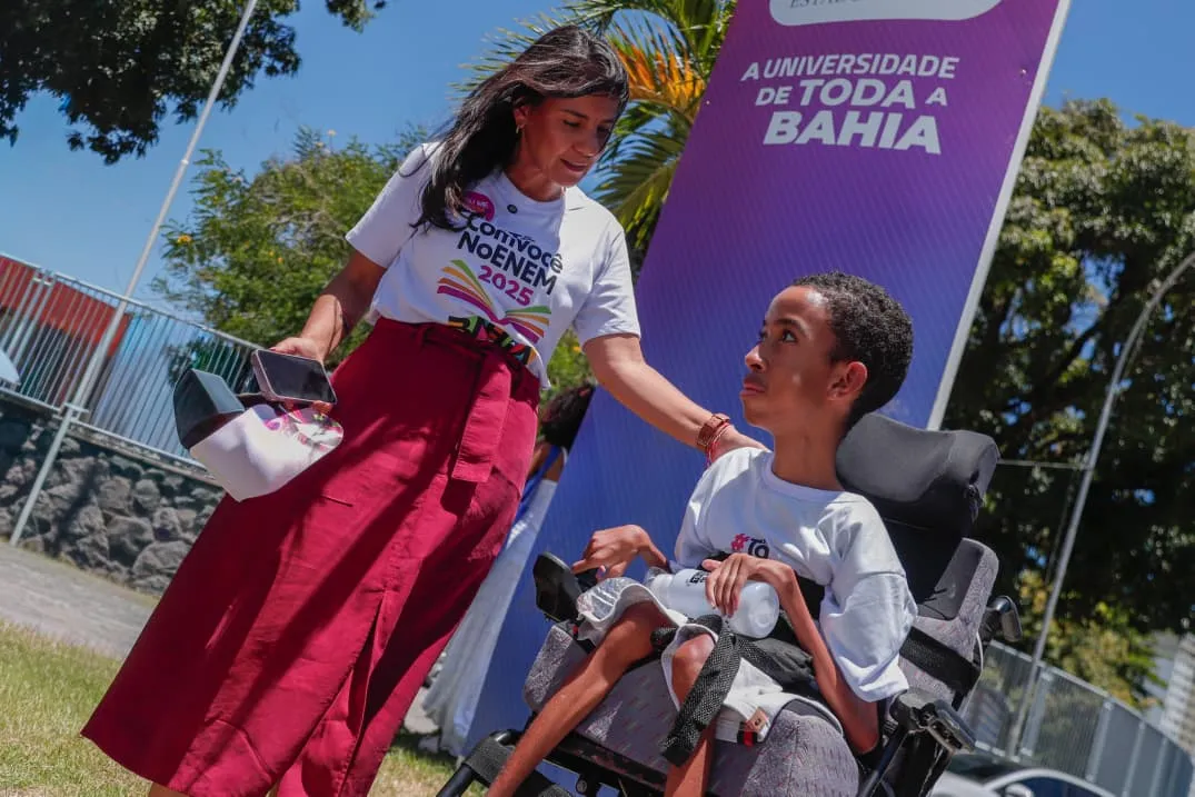 Rafael Francisco, 17 anos, estudante PcD