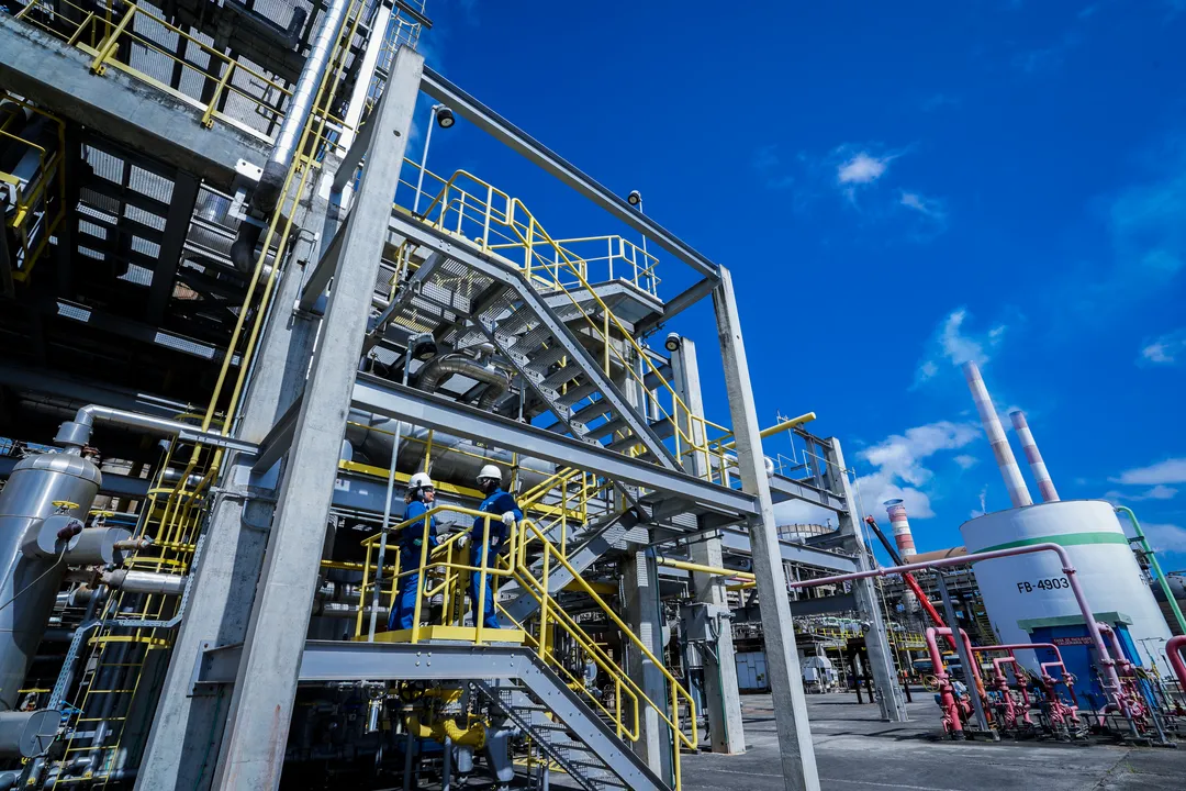 Na foto, Planta da Braskem na Bahia