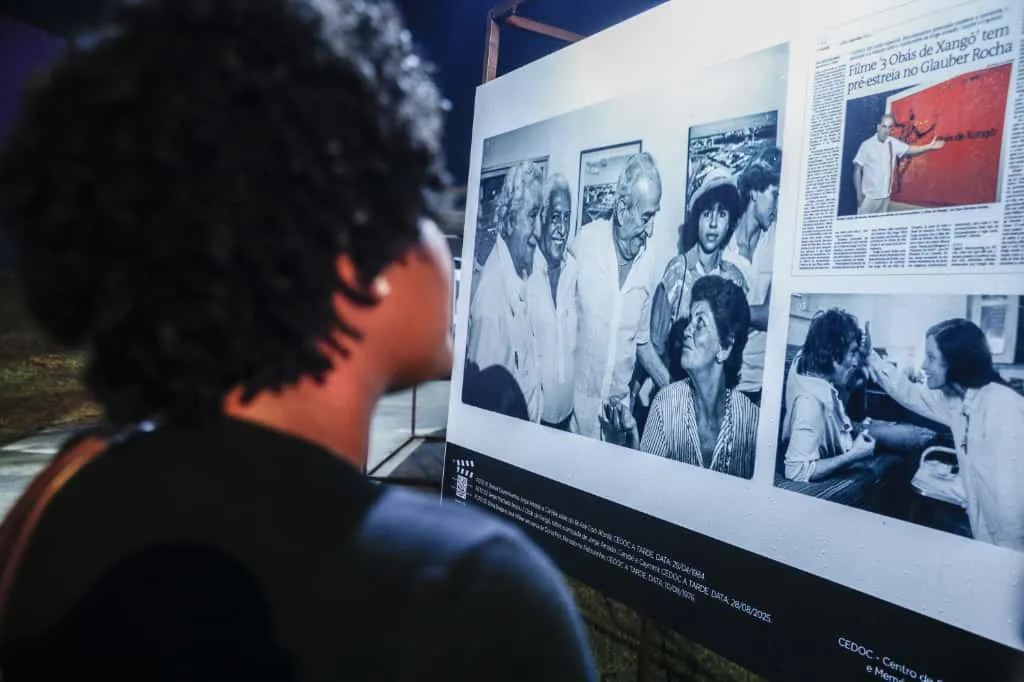 Exposição do CEDOC no Open Air Brasil