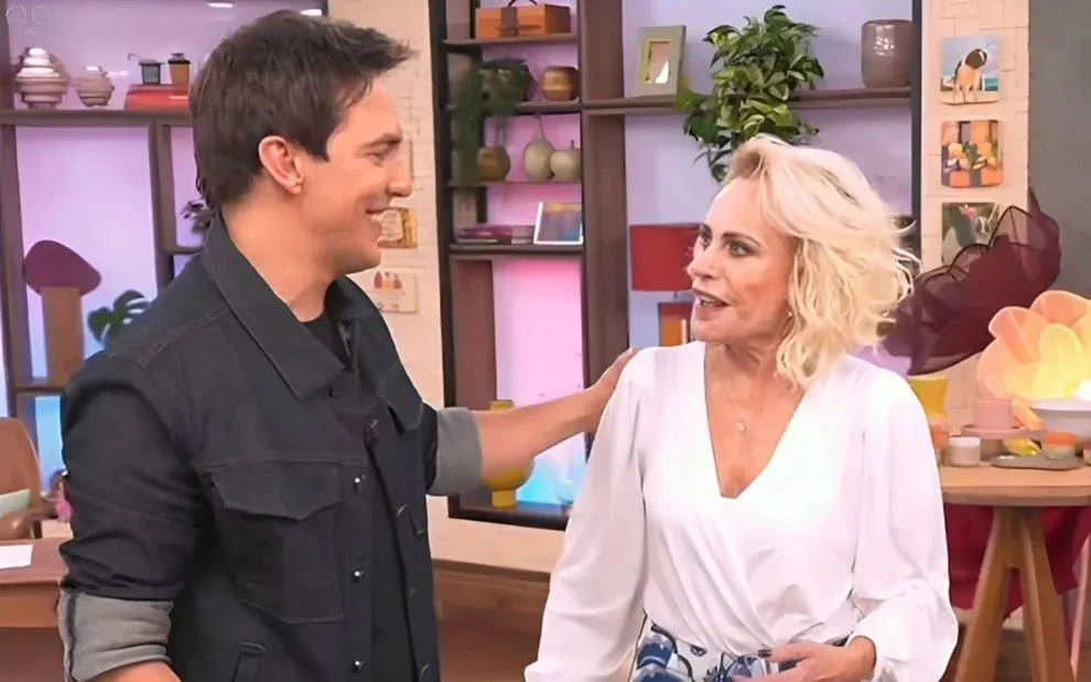 Ana Maria Braga e Alessandro Jodar