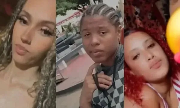 Homem preso é ex-namorado de Carol (esq.); Rafaela e Letícia também foram mortas