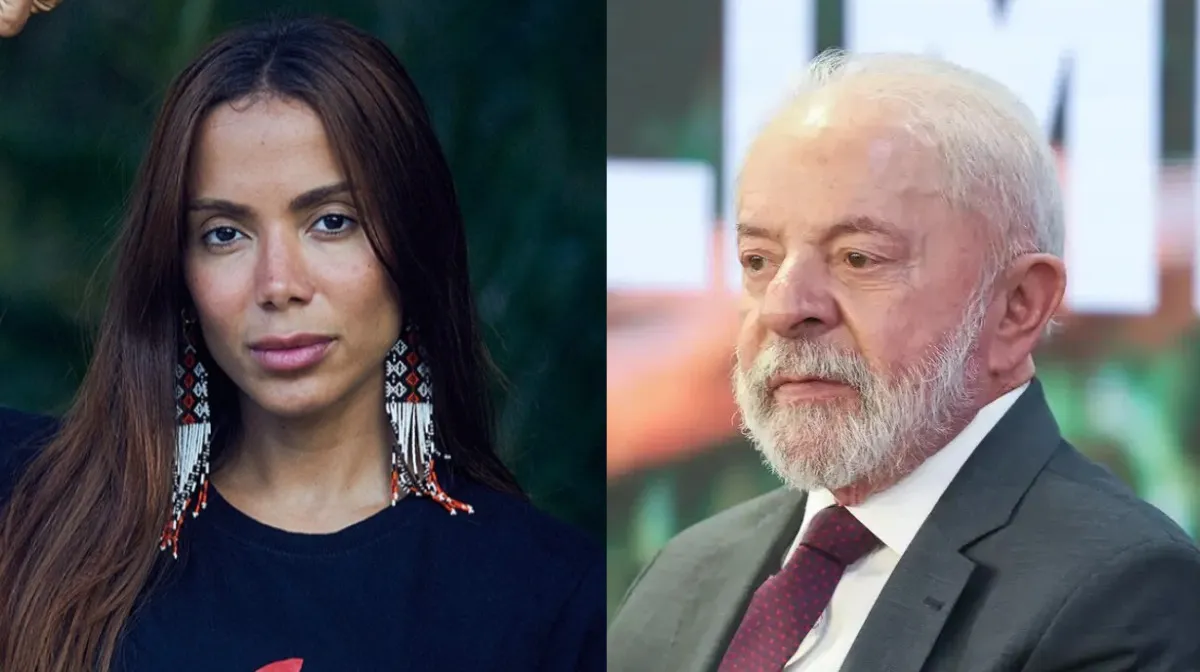 Anitta usou as redes sociais para fazer um apelo direto ao presidente Lula
