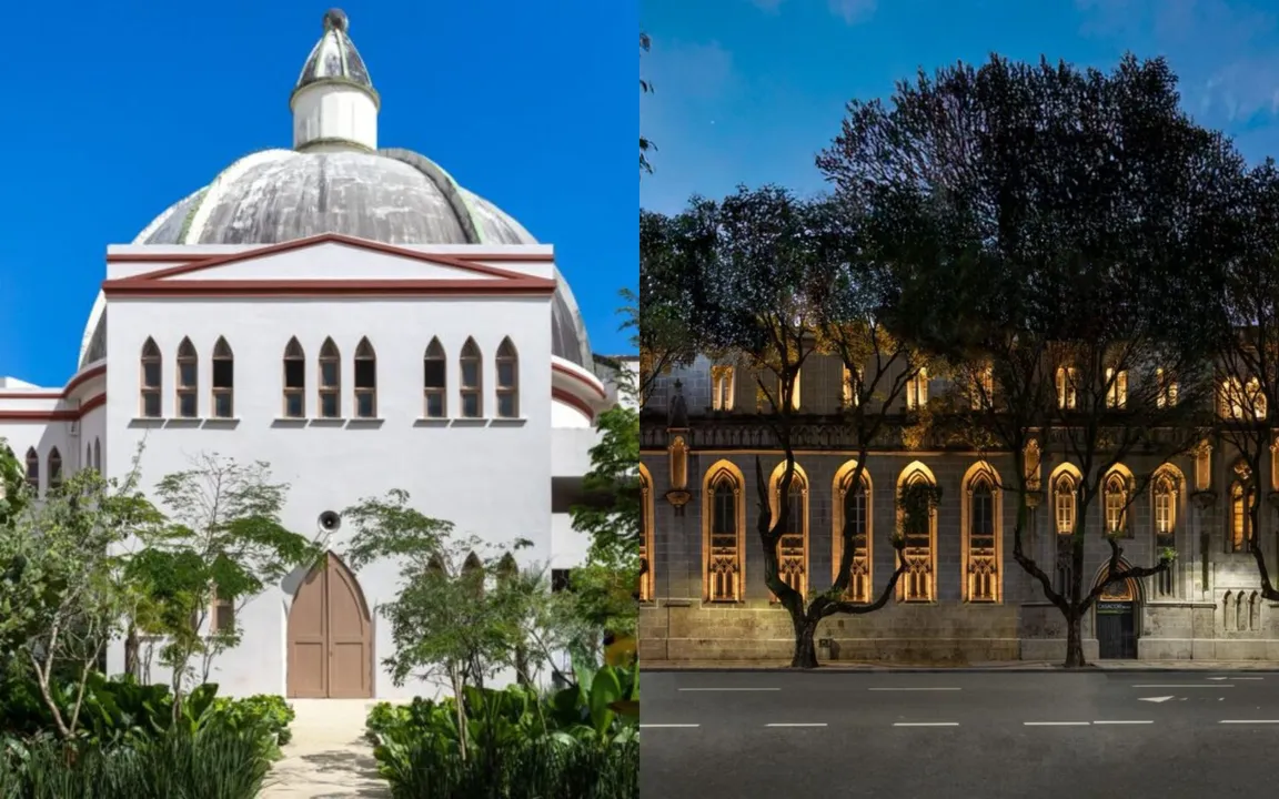 O espaço se tornou um local para eventos luxuosos