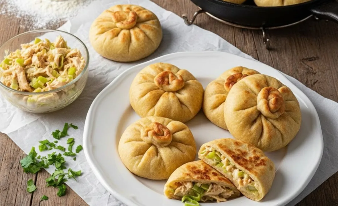 Pão de iogurte feito na frigideira