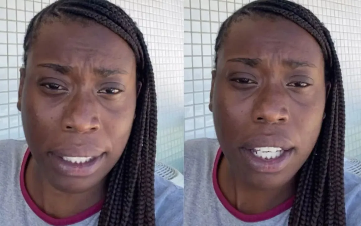 A moça foi duramente criticada na web