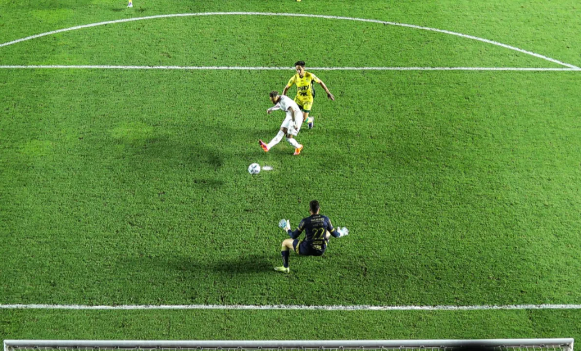 O gol encerrou um jejum de três meses