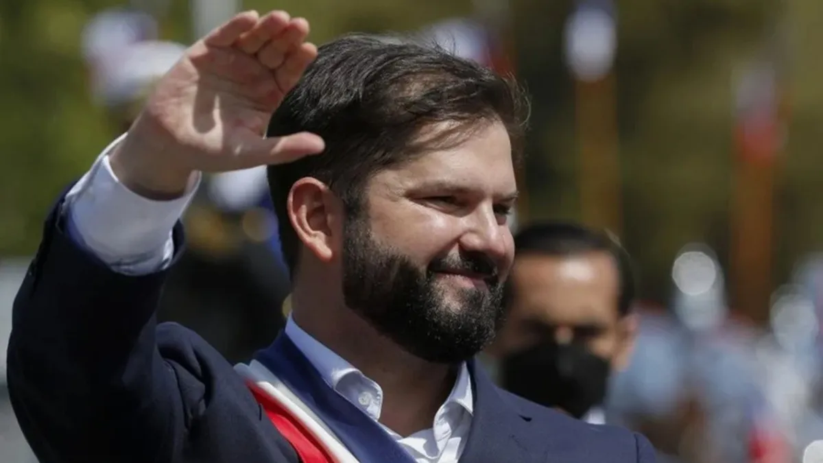 Gabriel Boric, atual presidente do Chile