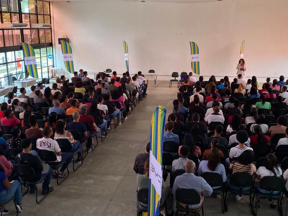 Etapa contou com a participação de cerca de 800 candidatos