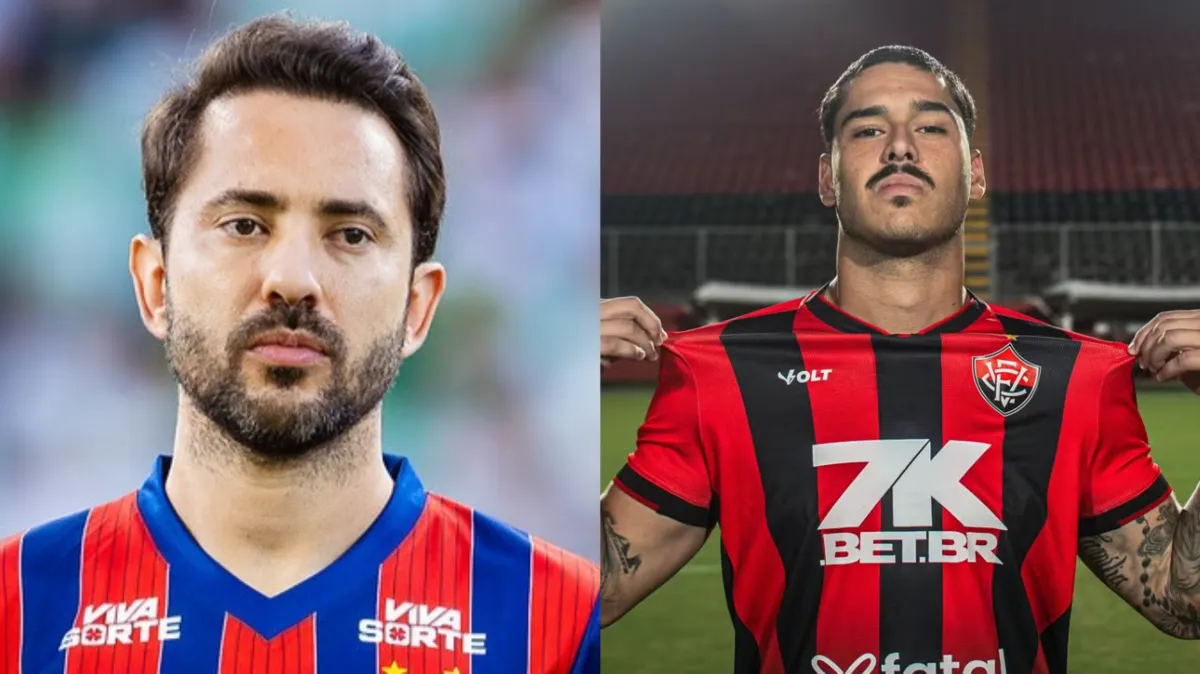 Everton Ribeiro e Lucas Halter
