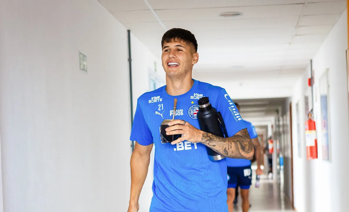 Ramos Mingo no Centro de Treinamento Evaristo de Macedo