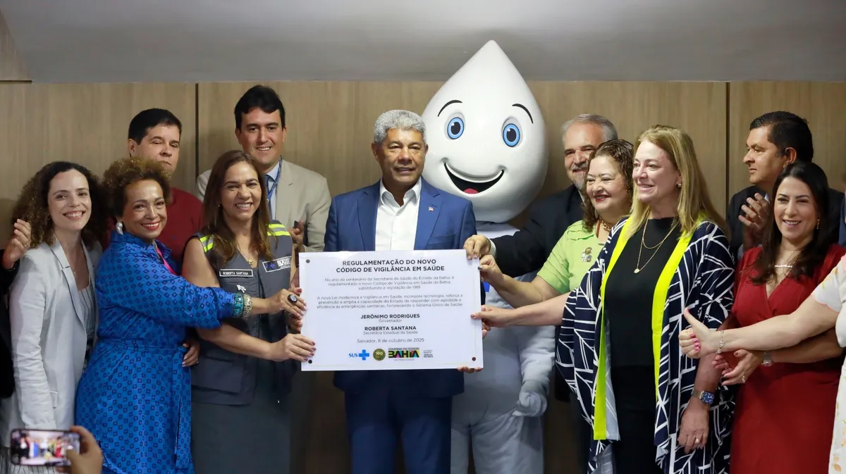 Solenidade foi realizada na sede da Secretaria da Saúde do Estado