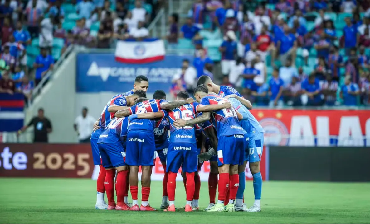 Jogadores do Bahia