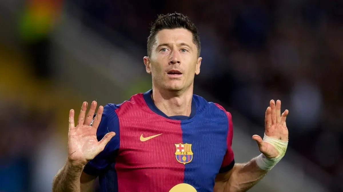 Lewandovski pelo Barcelona