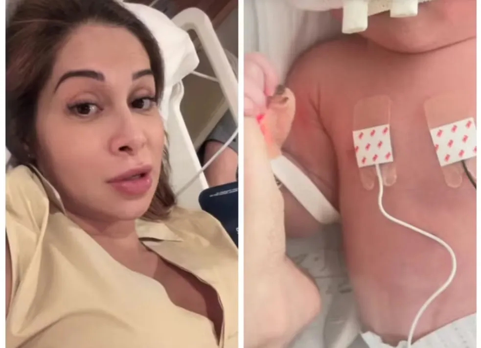 Eloah é sua primeira filha com o influenciador financeiro Thiago Nigro