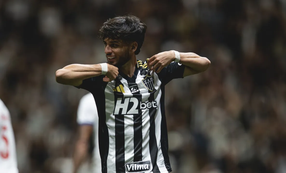 Biel em campo pelo Atlético-MG