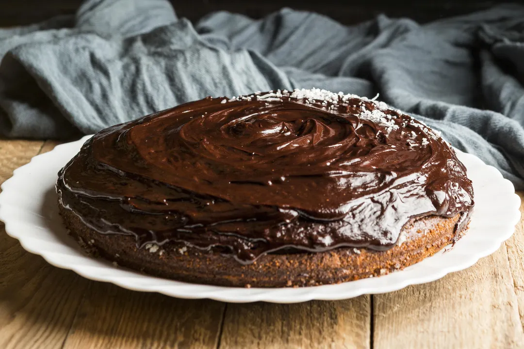 Bolo de chocolate cremoso