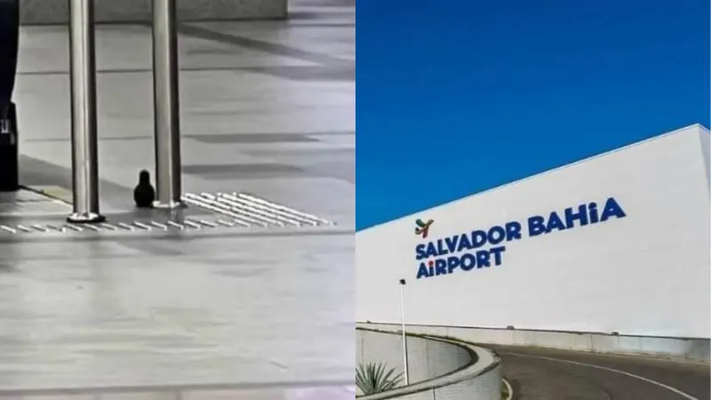 Local chegou a ser interditado para que as equipes pudessem fazer a retirada do item