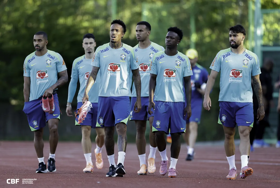 Treino da Seleção em Seul