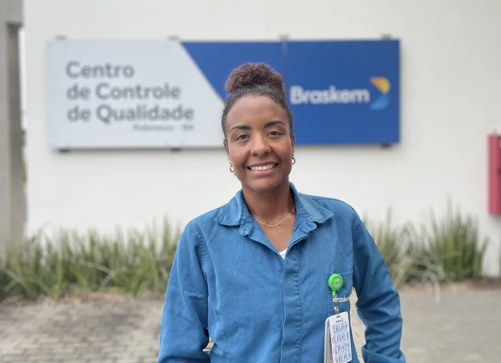Engenheira química Fernanda Anjos, líder técnica da Braskem