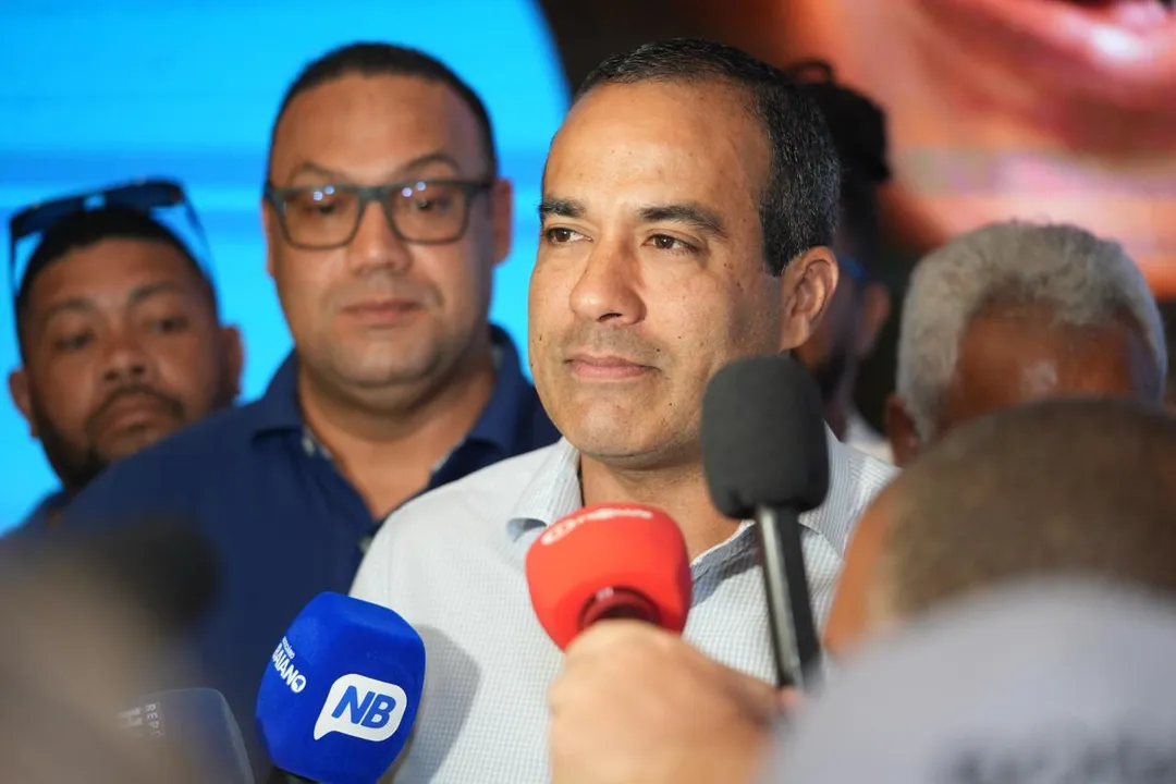 Prefeito de Salvador, Bruno Reis falou sobre obras de mobilidade na capital baiana durante evento nesta quinta-feira, 16
