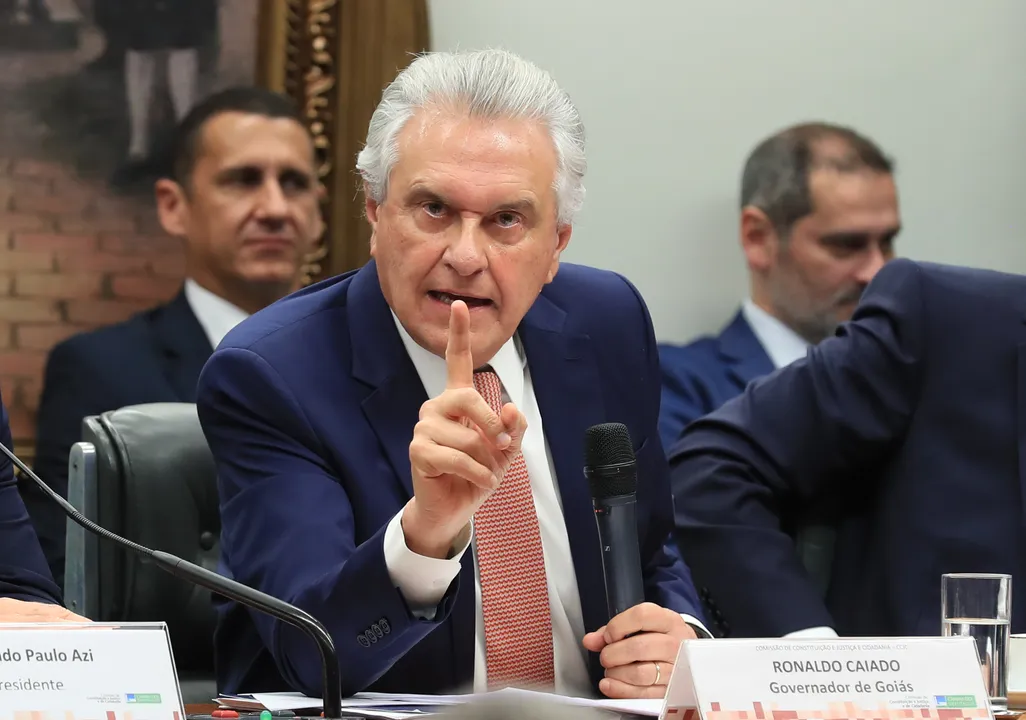 Governador de Goiás, Ronaldo Caiado, pré-candidato à Presidência da República