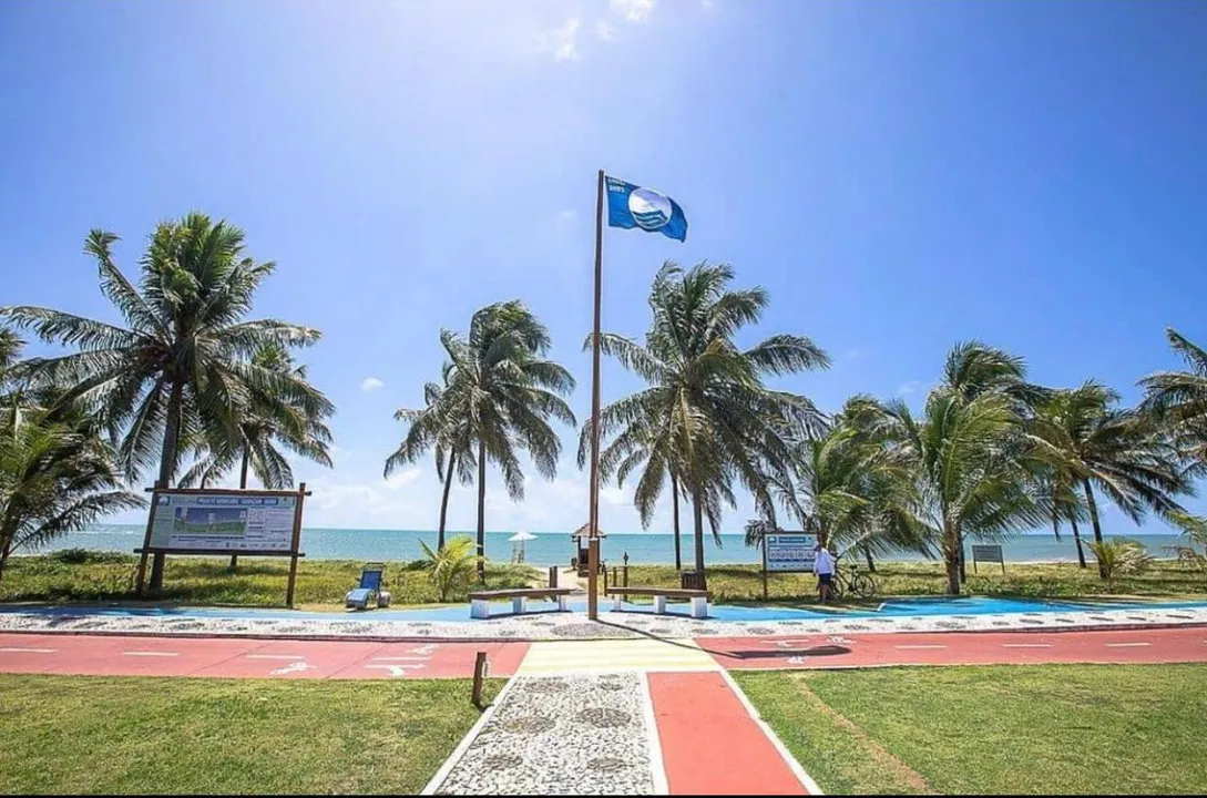 Praia do Paraíso, em Guarajuba