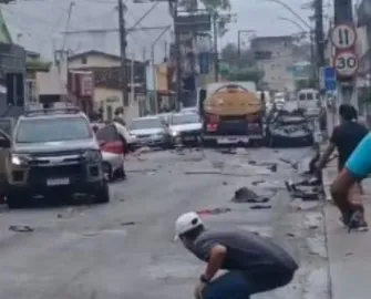 Testemunhas relataram momentos de pânico e correria no local