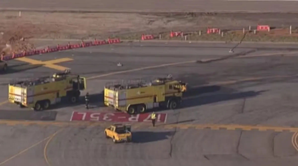 Aeroporto precisou ser fechado