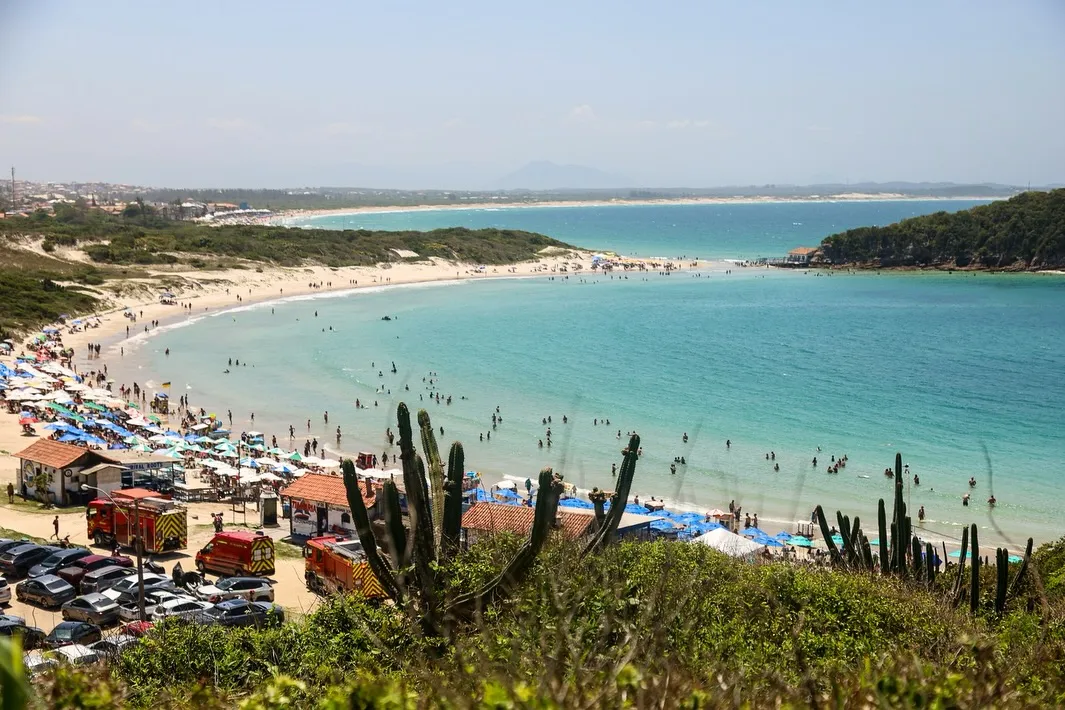 Praia do Farol, em Arraial do Cabo (RJ)