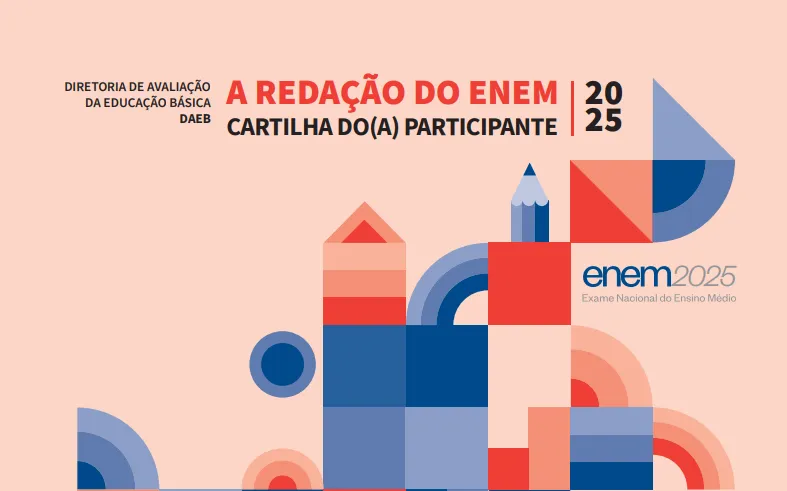 Cartilha do Enem 2025 traz dicas e orientações para redação