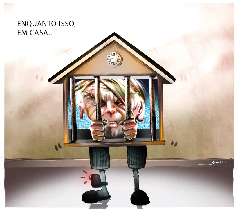 Imagem ilustrativa da imagem Charge do dia 01/11/2025
