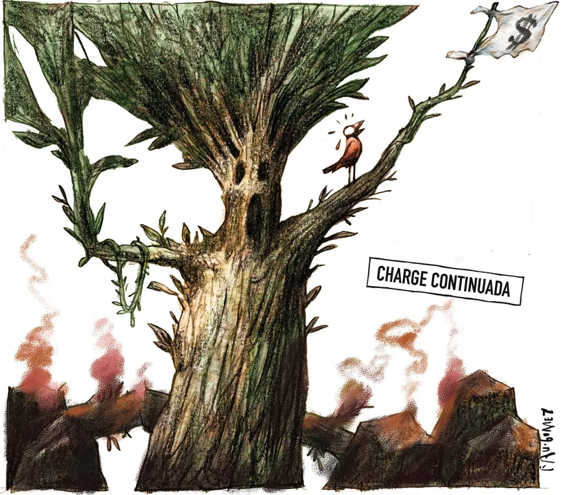 Imagem ilustrativa da imagem Charge do dia 12/11/25