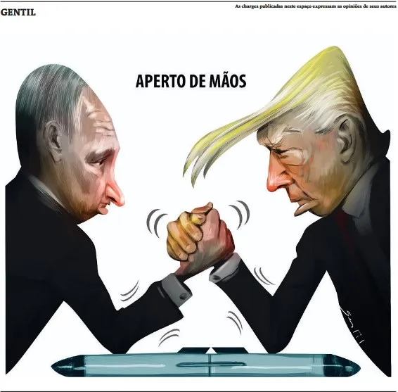 Imagem ilustrativa da imagem Charge do dia 25/10/2025