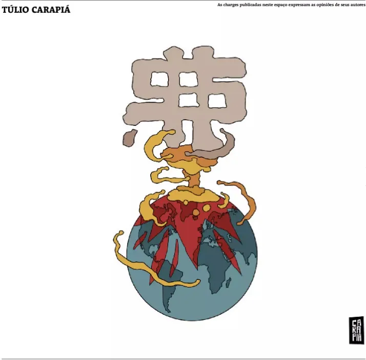 Imagem ilustrativa da imagem Charge do dia 29/09/2025