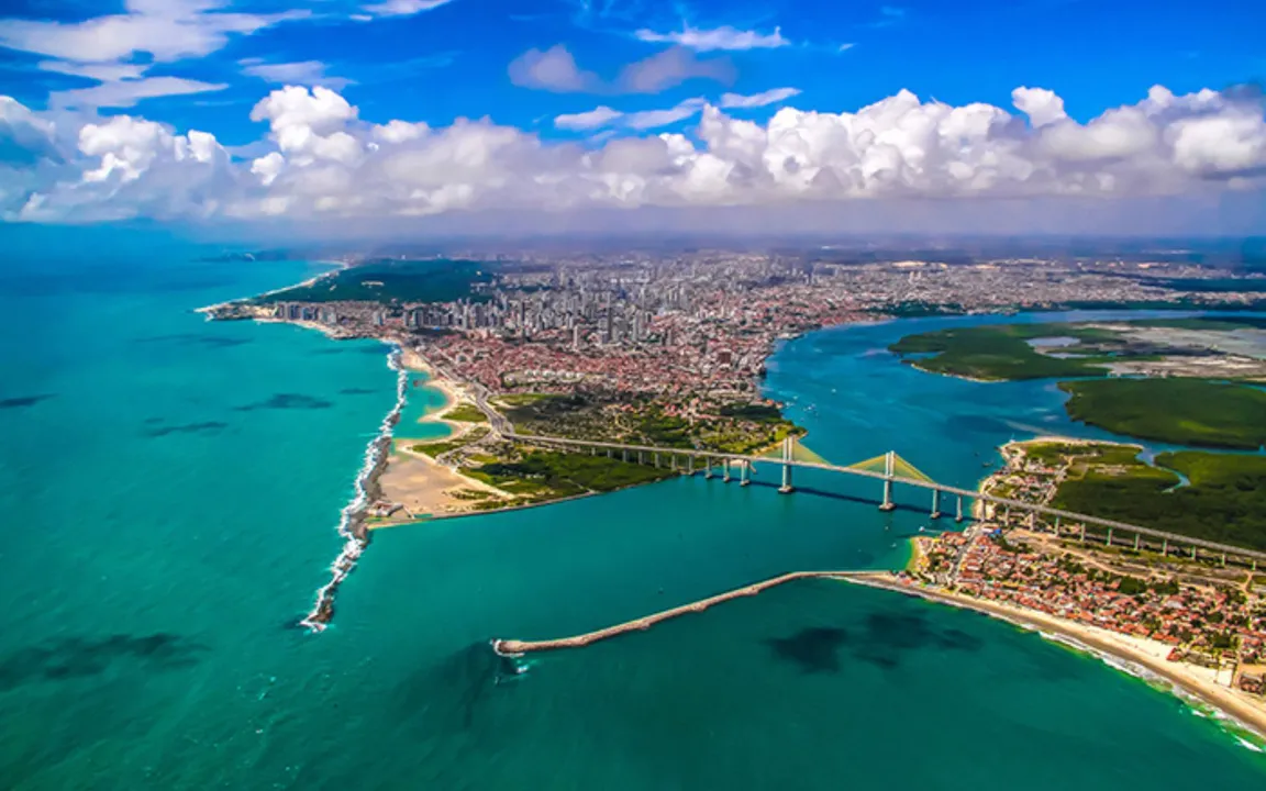 Cidade de Natal vista de cima
