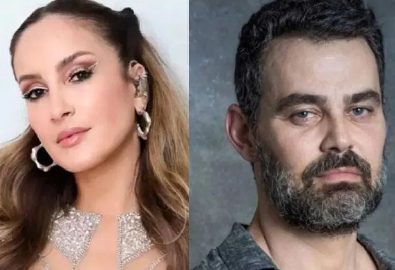 Claudia Leitte e o ator Carmo Dalla Vecchia