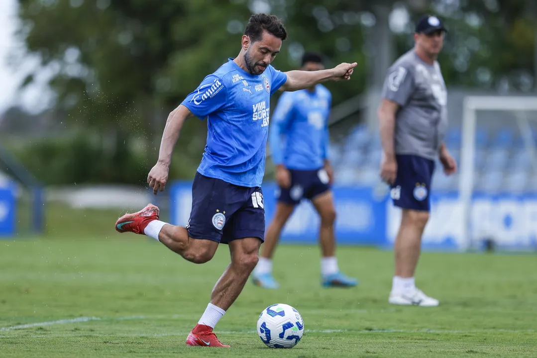 Treino do Bahia no CT Evaristo de Macedo