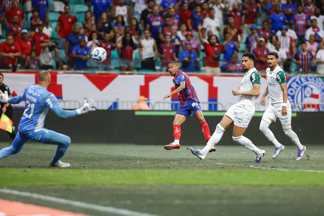 Ademir marcou o gol do Bahia no jogo