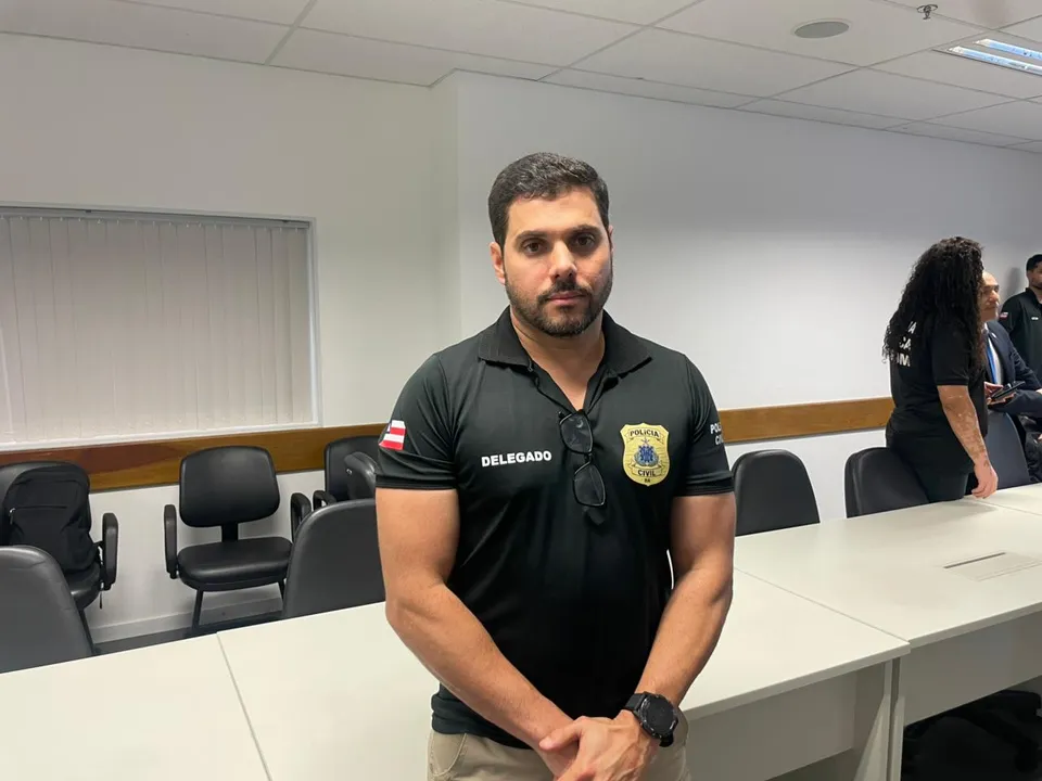 Delegado Marcelo Calmon, diretor do DHPP