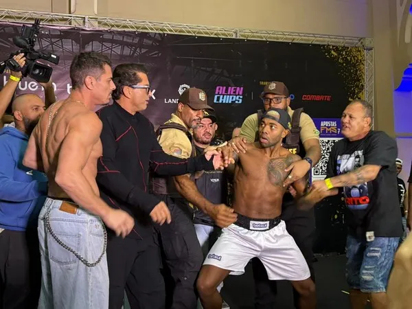 Encarada de Davi Brito e Sacha Bali resulta em confusão