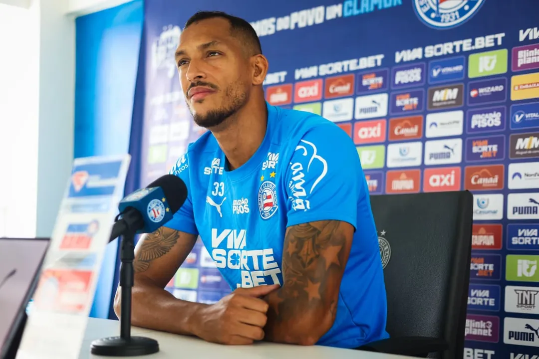 O zagueiro David Duarte fala sobre sua recuperação e projeta o clássico Ba-Vi contra o Vitória
