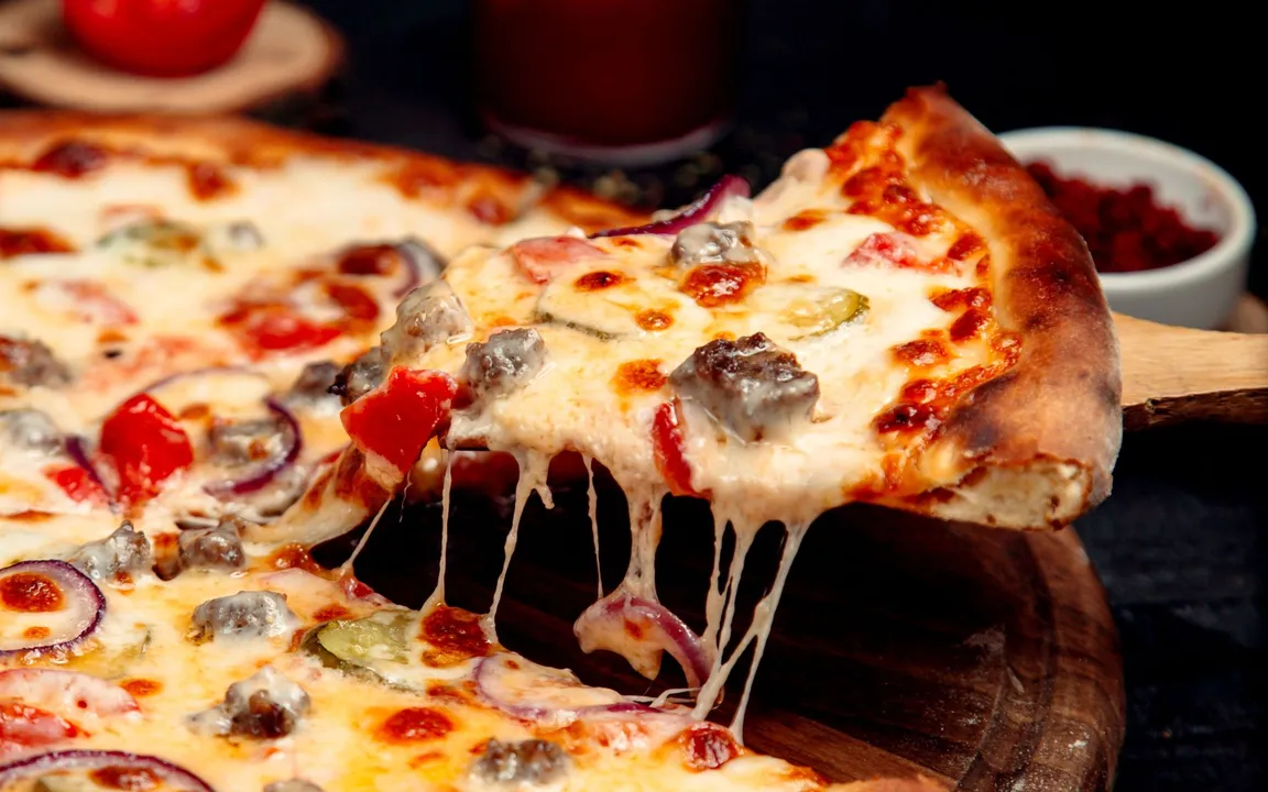 Todas as franquias da pizzaria estão participando