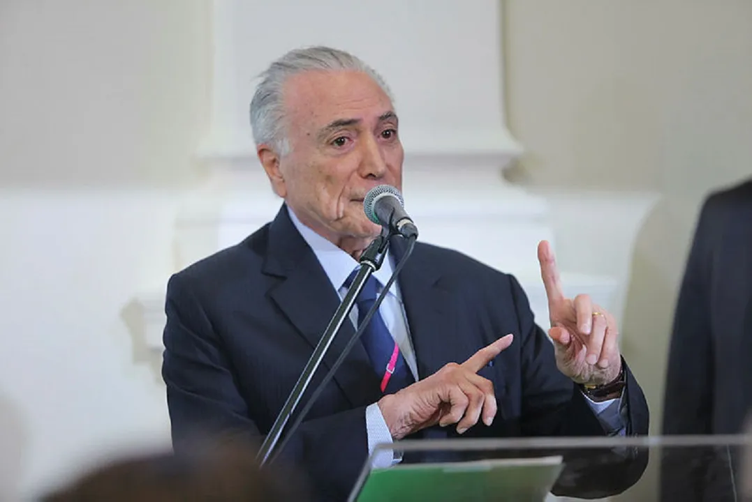 Michel Temer palestrou no 3º Congresso Brasileiro de Direito e Sustentabilidade, em Salvador.