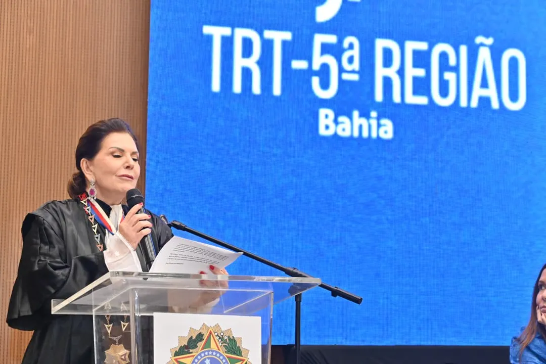 Ivana Mércia tomou posse como presidente do Tribunal Regional do Trabalho da 5ª Região