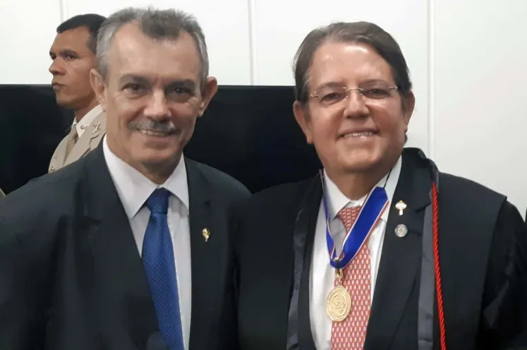 (Esq.) Desembargadores Baltazar Miranda Saraiva e Jatahy Júnior