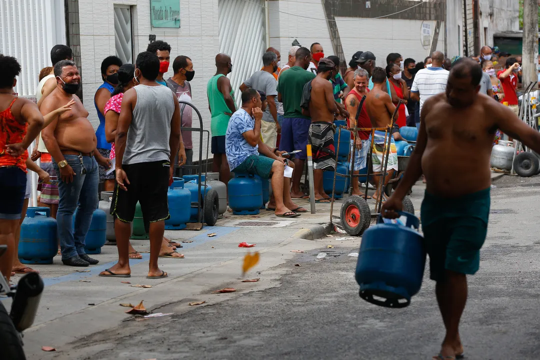 Na Bahia, a alta do gás de cozinha chegou a R$ 116,94