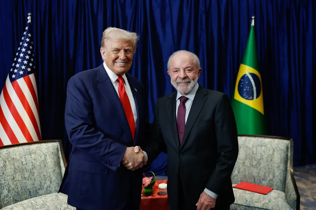 Presidente da República, Luiz Inácio Lula da Silva, durante Encontro com o Presidente dos Estados Unidos, Donald Trump, durante o 47ª Cúpula da Associação de Nações do Sudeste Asiático - ASEAN em Kuala Lampur, Malásia