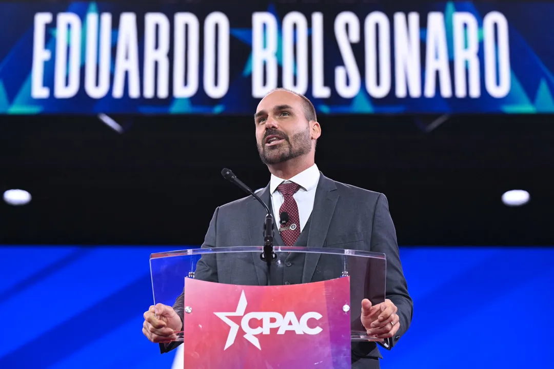 O deputado federal, Edurdo Bolsonaro (PL).