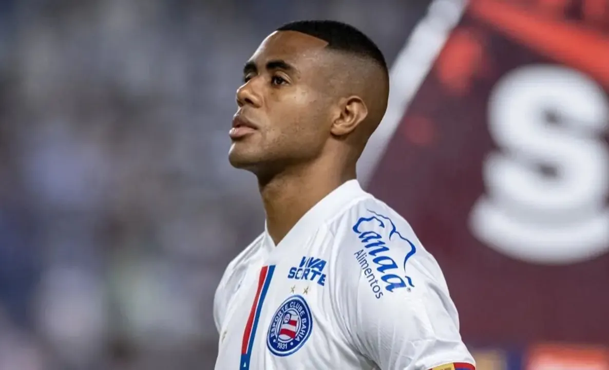 Erick em campo pelo Bahia