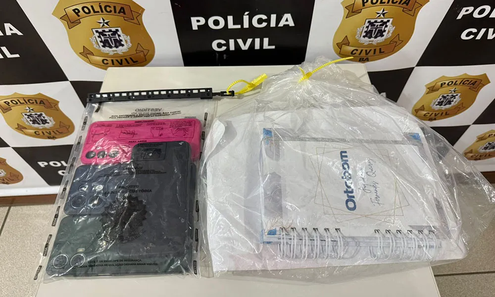 Mandado de busca e apreensão foi realizado na casa da suspeita